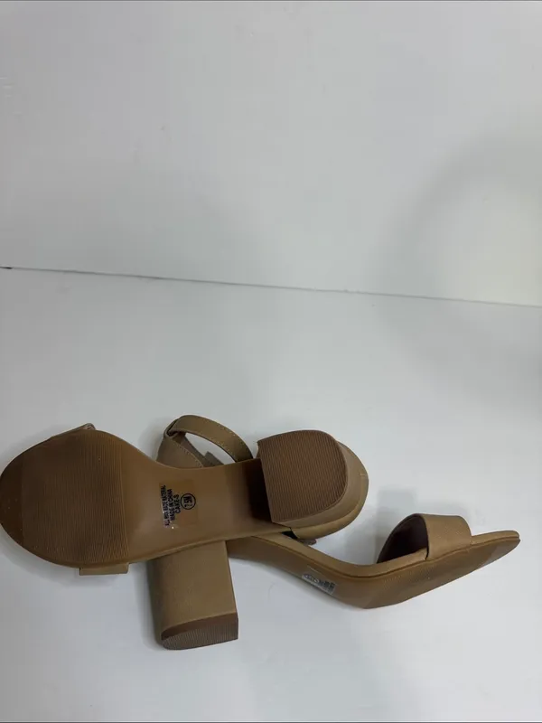 Women’s Tan Block Heel Ankle - Image 7