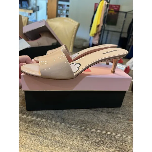 KATE SPADE New York Women's Size 9.5‎ M Savvi Heeled Sandal, Tusk NEW - Image 3