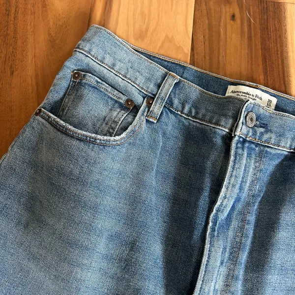 Abercrombie & Fitch the Ankle Straight Ultra High Rise Jeans - Image 2
