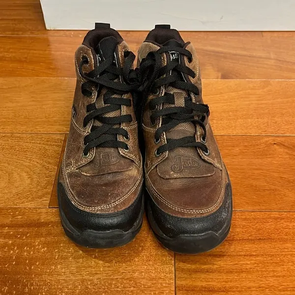 Justin Boots Yoska Lace‎ Up women's Boots size 8 - Image 2