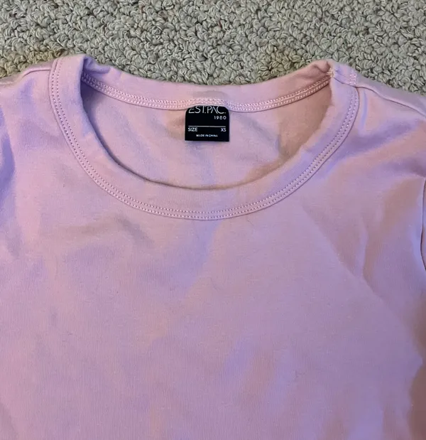 PacSun plain cropped t shirt - Image 3