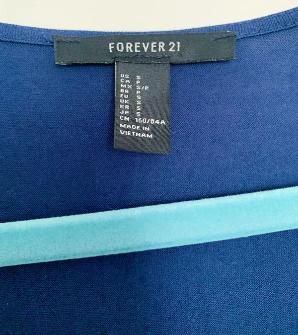 Forever 21 NWOT Blue Wrap Dress - Image 7