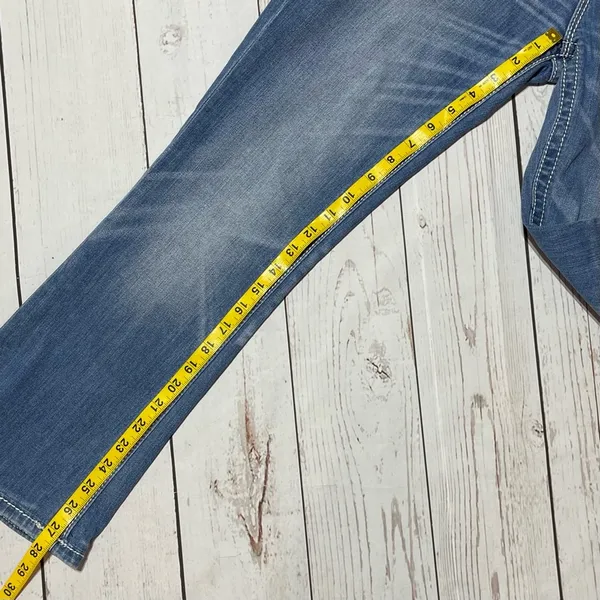 Miss Me Loose Saddle Stitching Bootcut Jeans - Image 11