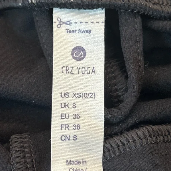 CRZ‎ YOGA Black Athletic Skirt Shorts Tennis Golf Running Workout Womens XS - Image 2