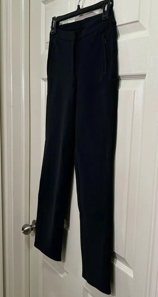 Women’s Lululemon Straight Leg Pocket Dress Pants Black Size 2 - Image 3