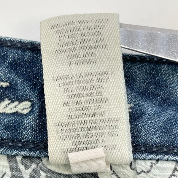 Y2K American Eagle Womens True Boot Jeans Size 6 Low Rise Stretch Indie McBling - Image 13