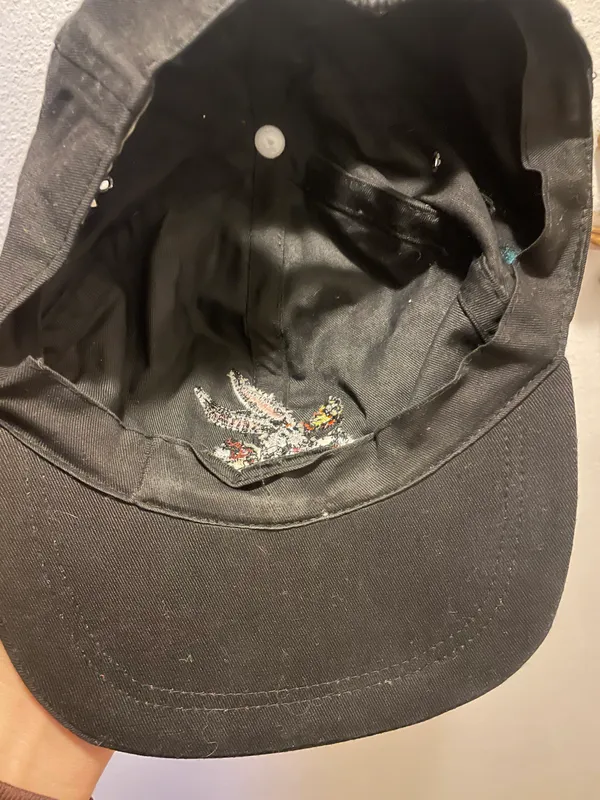 Looney Tunes Vintage 90s taz & Tweety Bird Snapback Hat Black , Clean - Image 5