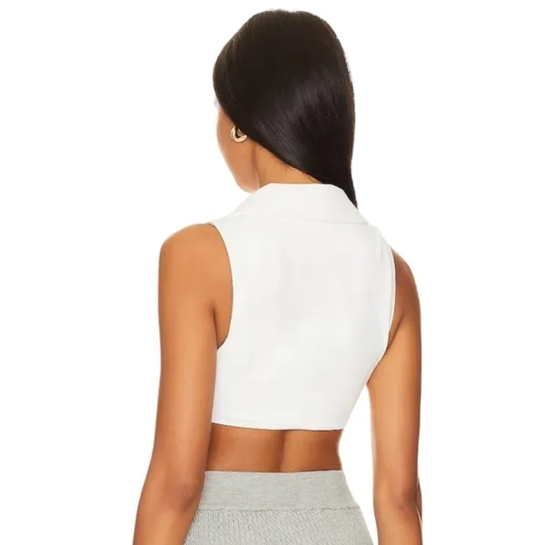 WeWoreWhat Polo Bra Optic White - Image 3