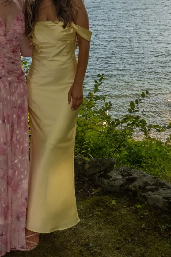 Yellow Maxi Dress Princess Polly - Image 4