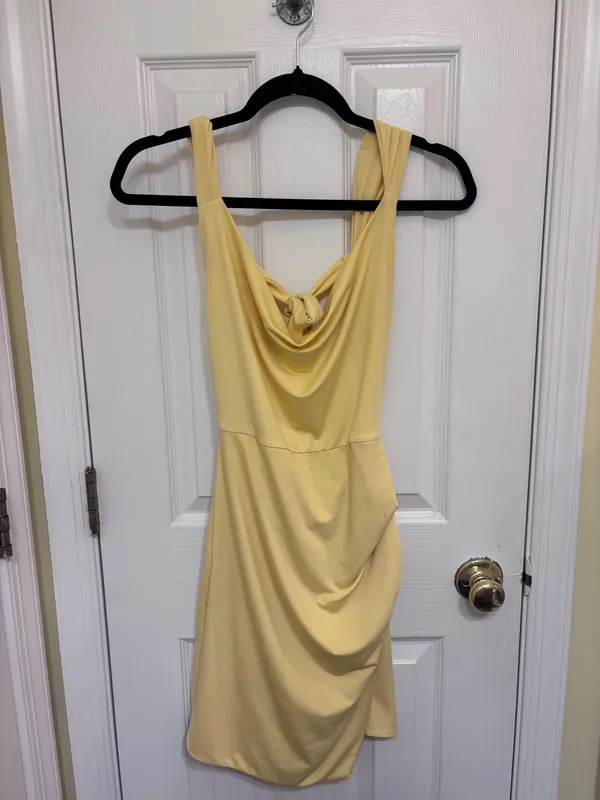 SheIn Yellow mini dress - Image 2