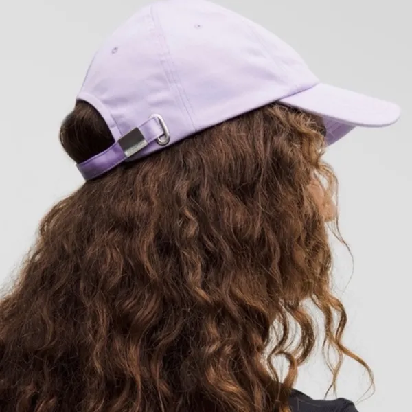 Lululemon Classic Ballcap Printed Logo Lilac Brand New Unisex NWT AUTH Purple - Image 2