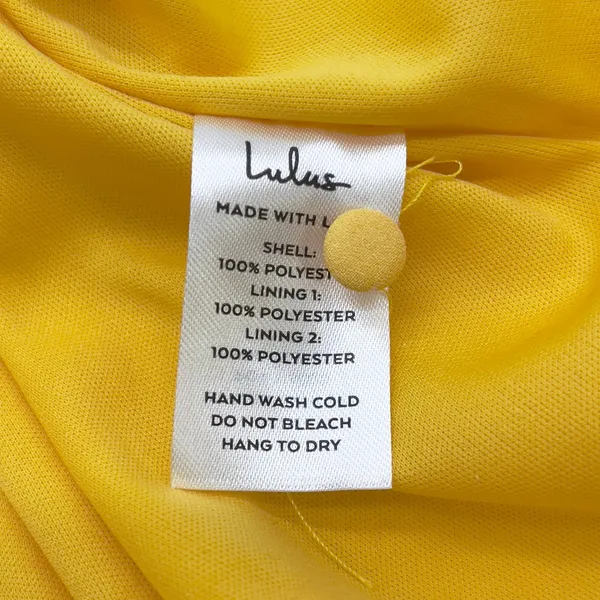 Lulus Sunny Paradise Womens Dress Large Milkmaid Mini Cottage‎ Coquette Ruffled - Image 8