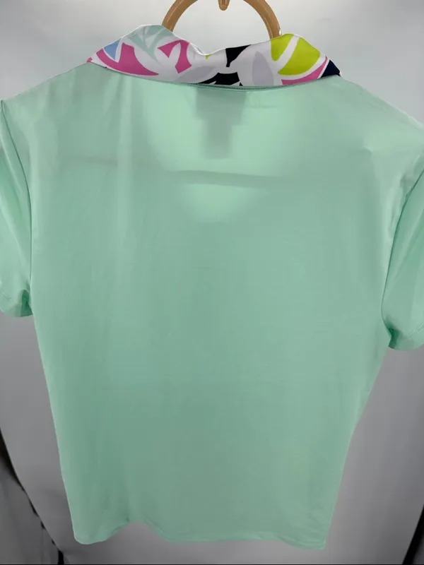 Tommy Bahama Golf Mint Green Short Sleeve Top & matching skirt set M activewear - Image 5