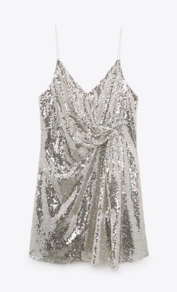Zara Sparkly Dress - Image 2