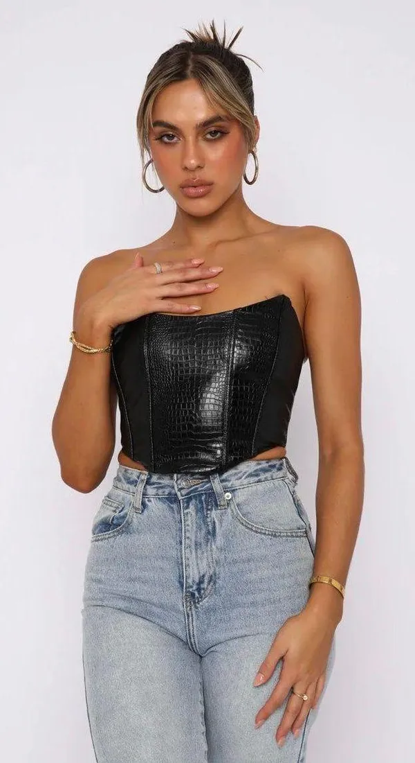 Black Bustier - Image 2
