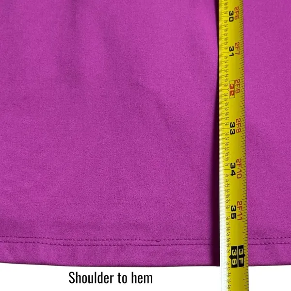 NEW GapFit Active Tank‎ Dress Built in Bra and Shorts Deep Rosebud Comfort XXL - Image 13