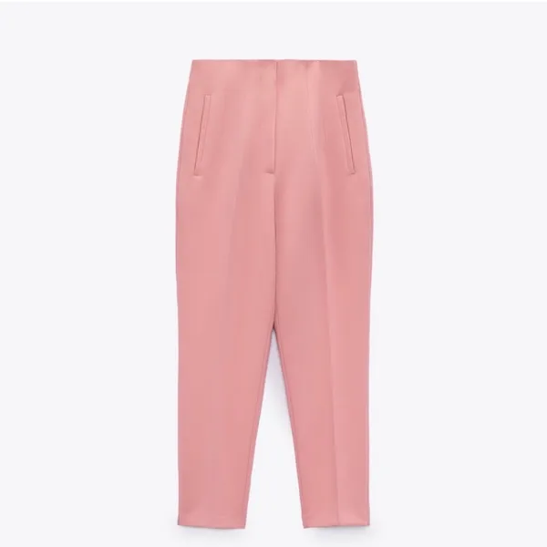 Pink High-Waisted Pants  - Image 3