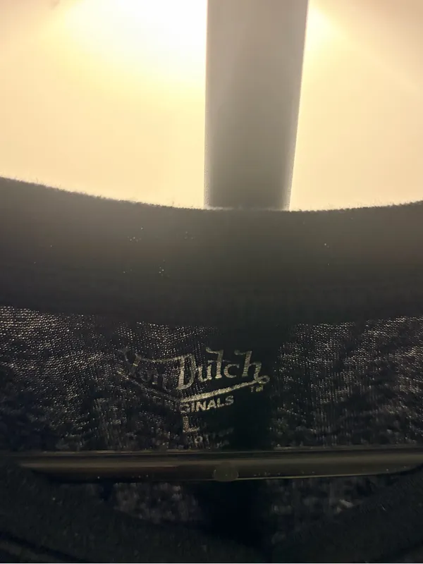 Von Dutch Black Crewneck Tee with Subtle Logo - Image 4