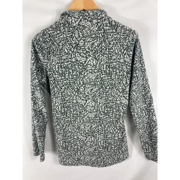 Eddie Bauer Soft Fleece 1/4 Zip Patterned Size Medium - Image 4