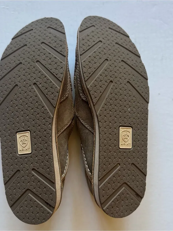 Ariat Brown Slip-On‎ Moccasin Loafers - Image 5