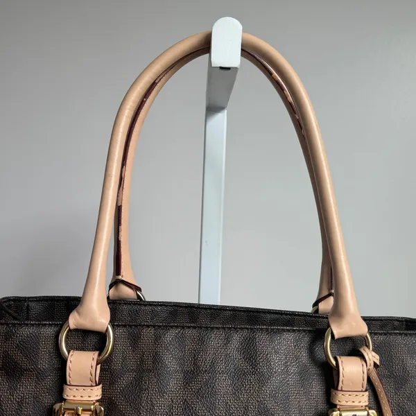Michael‎ Kors size M brown beige tote bag - Image 7