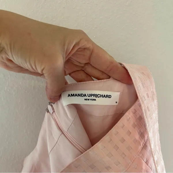 Amanda Uprichard NWOT Annalise Mini Dress in Blush Pink - Image 11