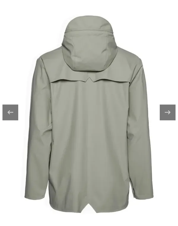 Rains Jacket unisex raincoat Size L - Image 5