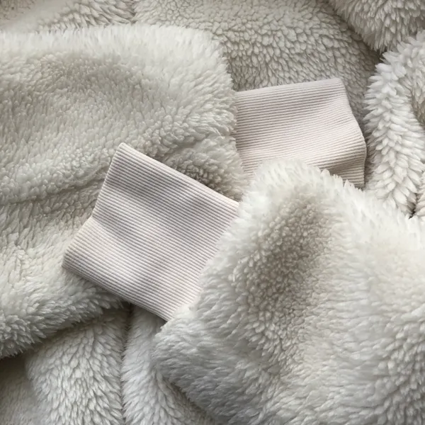 Alo Foxy Sherpa Jacket Ivory XS - Image 10