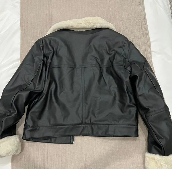 Hollister Leather Jacket - Image 4