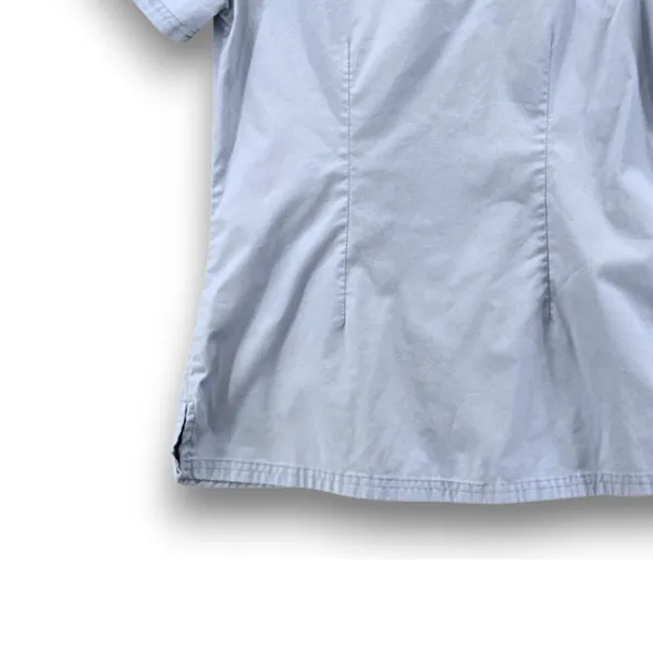 Butter-Soft Scrub Top‎ Baby Blue Small - Image 5