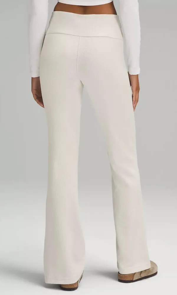 Lululemon ribbed softstreme flare pants - Image 2