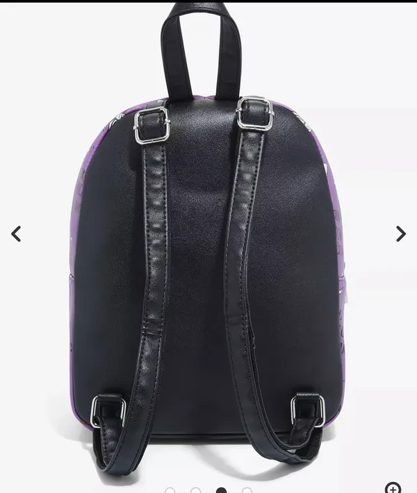 Hot Topic Bioworld x Hocus Pocus Icons Mini Backpack- Purple- NWT - Image 3