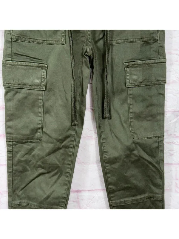American Eagle Women’s Hi-Rise Jegging Cargo Pants Size 0 Regular Olive Green - Image 3