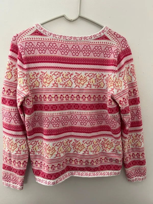 Appleseed’s Petites Pink Cardigan - Image 2
