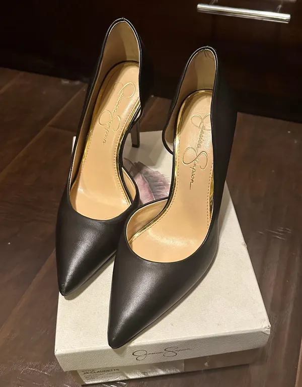 Black Stiletto Heels - Image 4