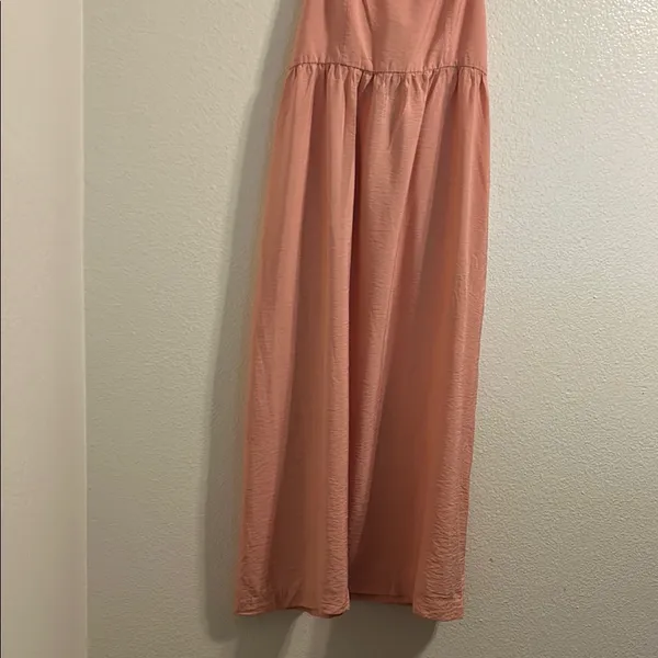 A New Day Pink Sleeveless Square Neck Maxi Sundress - Image 3