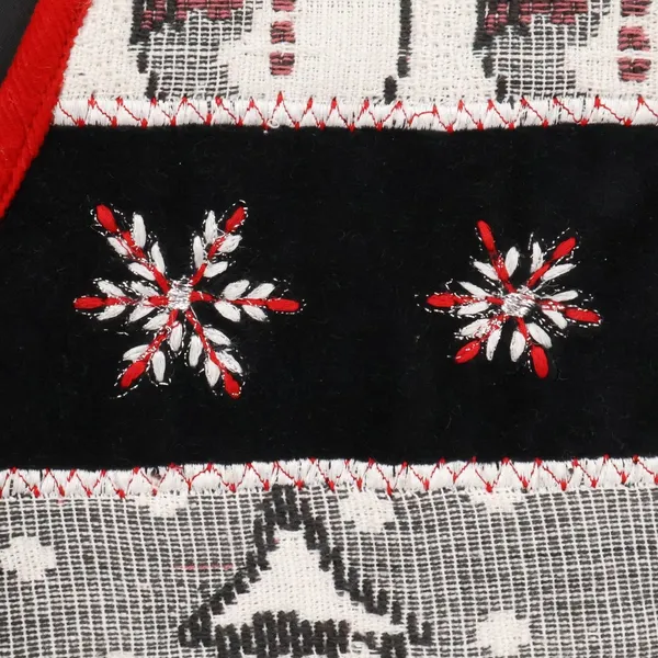 Dress Barn Snowman Tapestry Vest Womens Size 1X Holiday Christmas Embroidered - Image 8