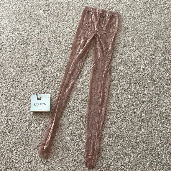 Calzedonia lace tights. Xs-s - Image 2