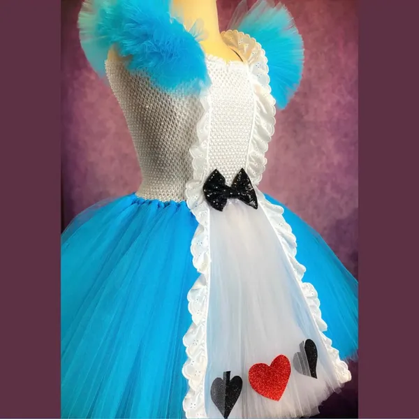 Alice in Wonderland Tulle Costume Dress Size: 18 New Halloween Costume Cosplay - Image 2