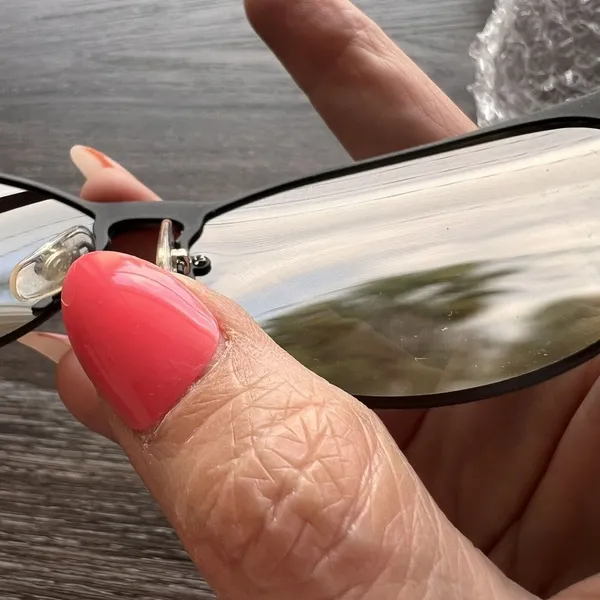 Rayban 3652 Women’s Black‎ Wire Rimless Sunglasses - Image 8