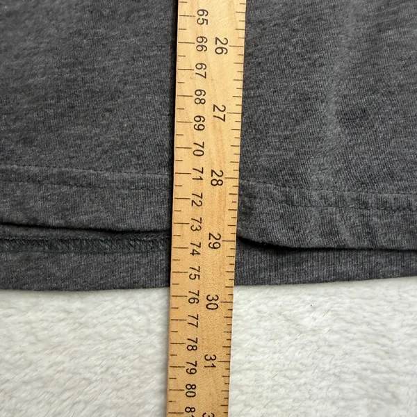 Buc-ee's Large T-Shirt Gray Hippie Van Daisy Peace Soul Shine Graphic Tee Retro - Image 8