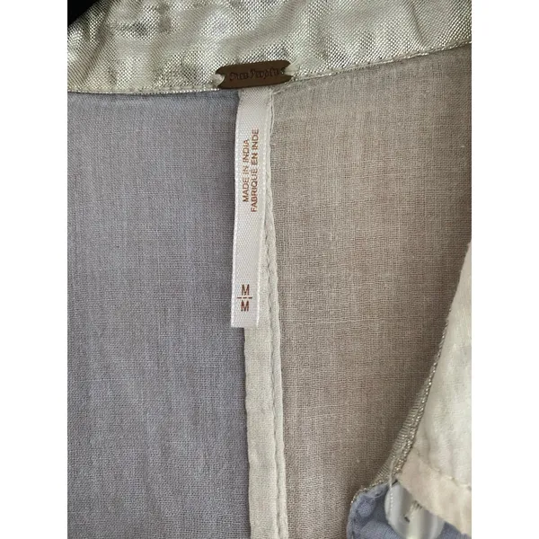 Free People Rainbow Rays Button Down Size Medium - Image 6