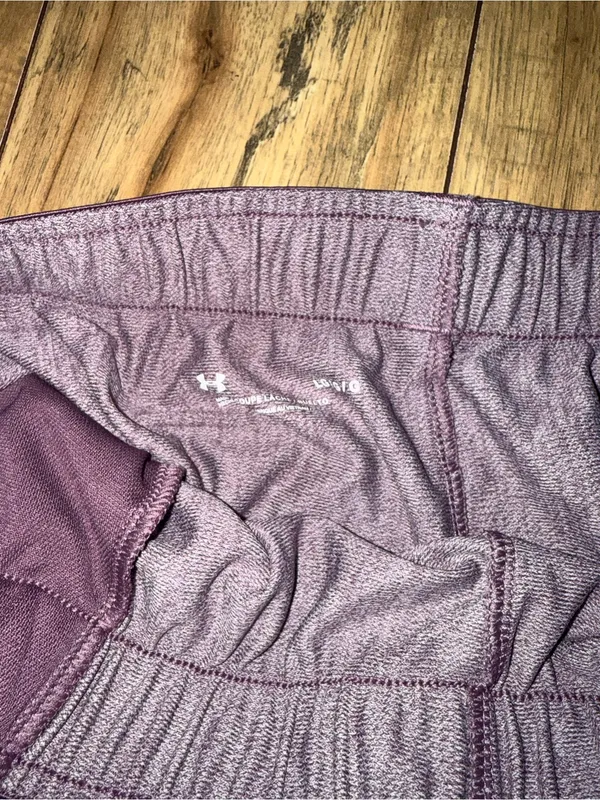 Purple Under Armour shorts - Image 3