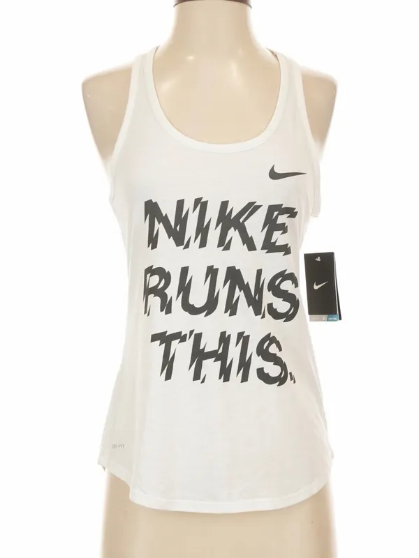 Nike Women's Size S Dri-FIT "Nike Runs This" Graphic Running Tank Top. NWT - Image 11