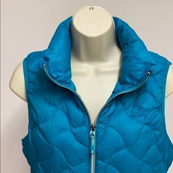 Gerry Women’s Cathy Down Vest Size Small‎ C47 Green - Image 5