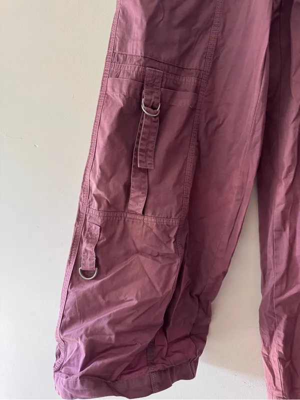 Urban Outfitters NEW BDG Mauve Pink Riley Classic Cargo Pants - Image 10