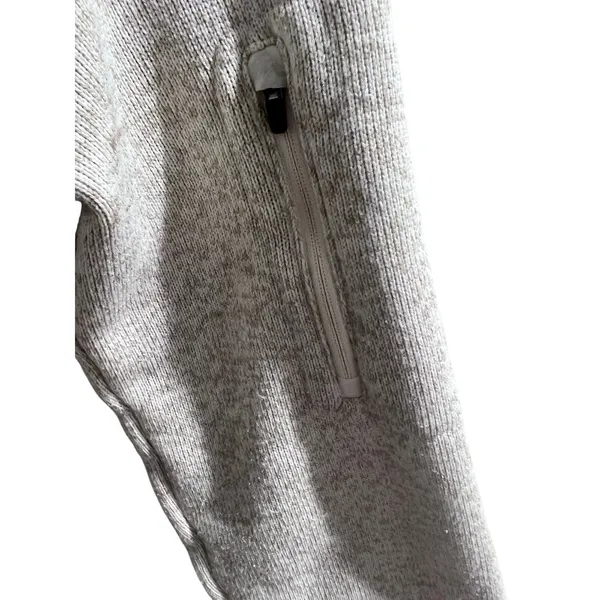 L.L.Bean Women’s Fleece Jacket Small Gray Full Zip Outdoor Casual - Image 8