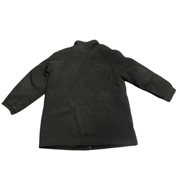 Nautical Heavyweight High Collar Full Zip Utility Jacket 1X Fleece Line Outwear - Image 2