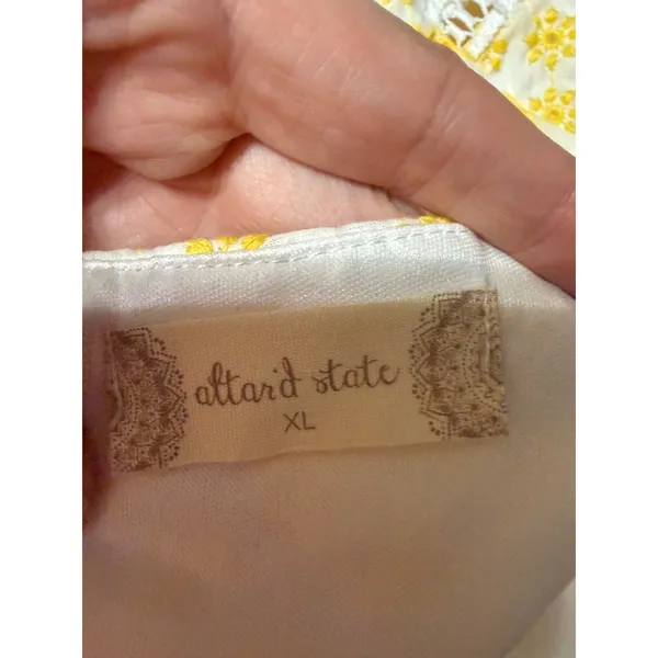 Altar'd State Floral Sundress XL Fit & Flare Cottagecore‎ Mini Dress - Image 6
