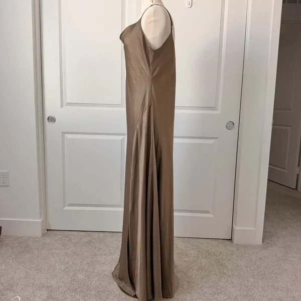 TOV Noir Slip Dress - Image 7